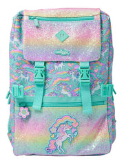 Smiggle foldover Unicorn Backpack