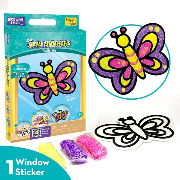 DIY Clay Stickers - The Write Stuff