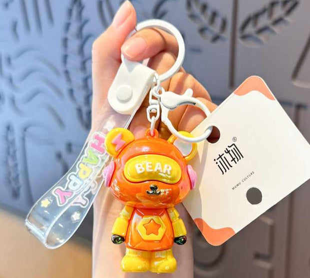 Keychain - Holographic Bear