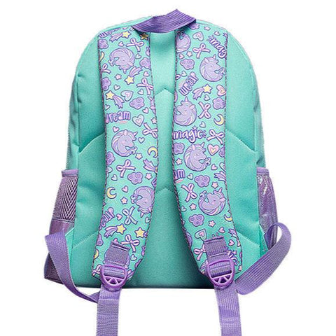 Smiggle Green Unicorn Backpack