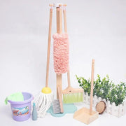 Wooden Spic and Span Cleaning Set