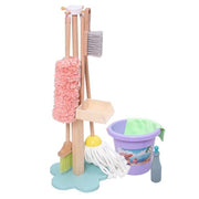 Wooden Spic and Span Cleaning Set