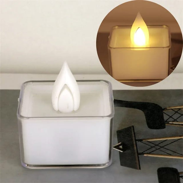 Square LED Candles - 24 Pcs - The Write Stuff