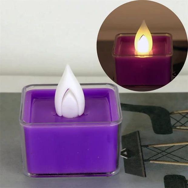 Square LED Candles - 24 Pcs - The Write Stuff