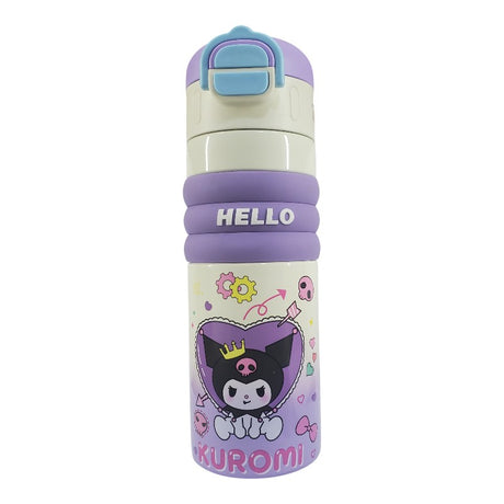 Character Bottle - Dual Cap Stainless Steel – 520ML - The Write Stuff
