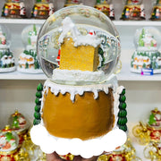 Musical Santa and the Cottage Snow Globe - The Write Stuff