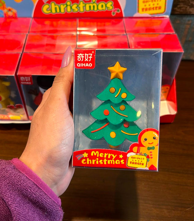 Christmas Theme 3D Erasers Big