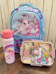 Unicorn School Bag Combo