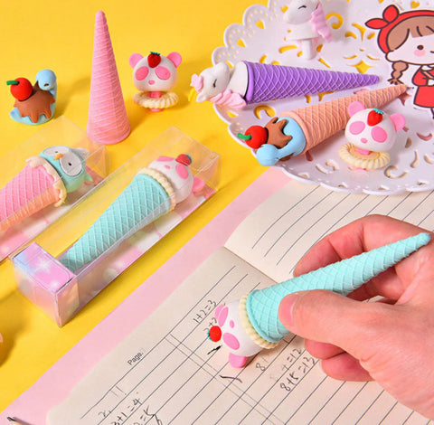 Ice Cream Cone Eraser