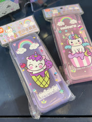 Unicorn Pencil Box with Lock