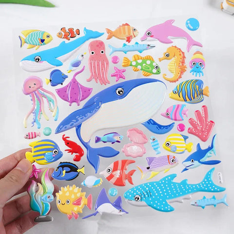 3D stickers Pack of 2