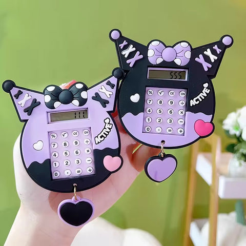 Kuromi Calculator Keychain