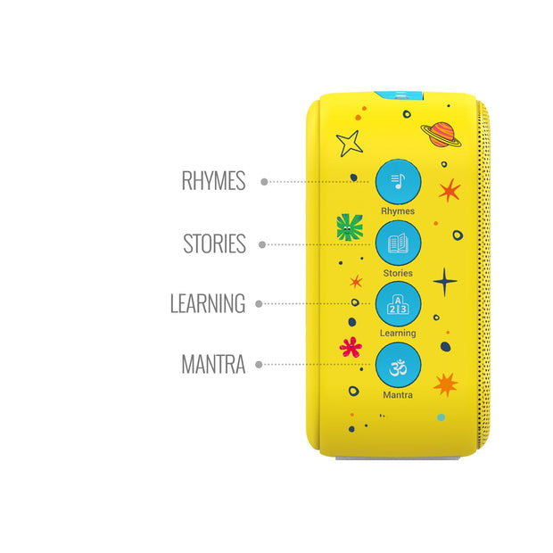 Kids Karaoke Bluetooth Speaker with Mic – Jungle Animal Cartoon Design - The Write Stuff