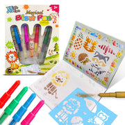 Wembley JUNGLE Blow Pen Painting Colour Set - The Write Stuff