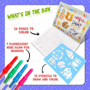 Wembley JUNGLE Blow Pen Painting Colour Set - The Write Stuff