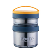 Steel Lunch Box Double Decker –900ML - The Write Stuff
