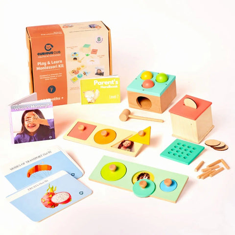 Montessori Learning Wooden Baby Toys - 7 : 13+ Months - The Write Stuff