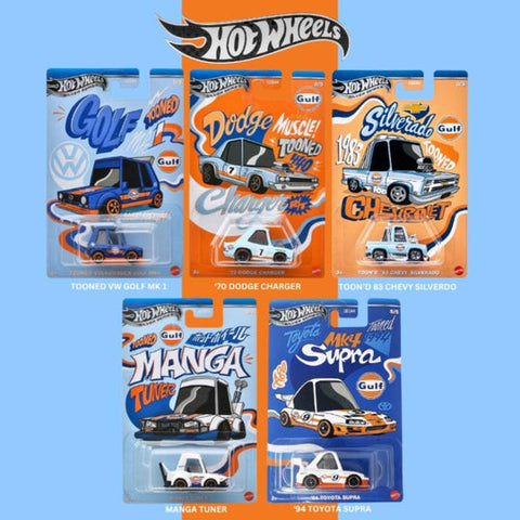 Hot Wheels Silver Series Hot Wheels Gulf Racing Cars