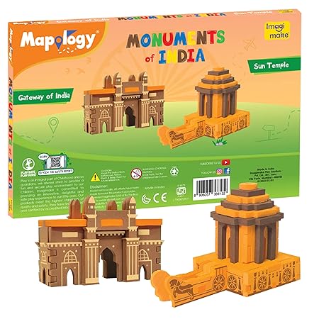 Mapology Monuments of India - Gateway of India & Sun Temple