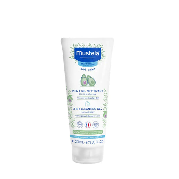 MUSTELA 2 IN 1 GLEANSING GEL 200ML - The Write Stuff