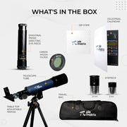 Pie Matrix Neo Astronomy Telescope with Tripod – High-Definition Moon & Planet Viewer - The Write Stuff