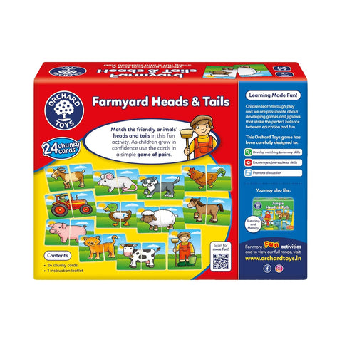 Orchard Toys - FarmYard Heads & Tails