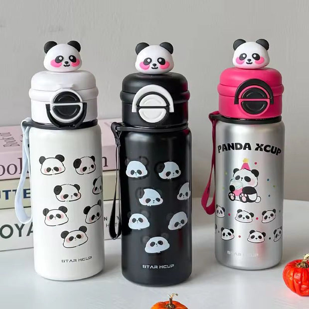 Panda 2 IN 1 Insulated Water Bottle-550ml