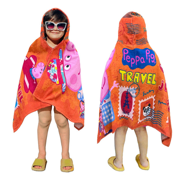 Kids Hooded Towel - Peppa Pig