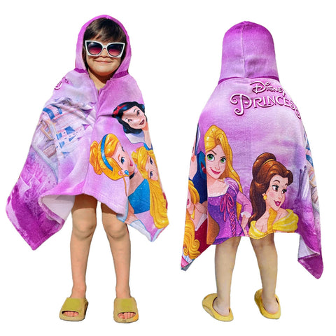 Disney Princess Kids Hooded Towel