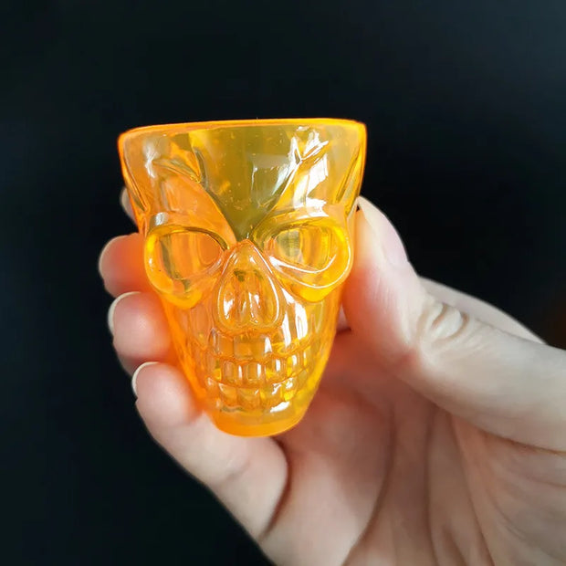 Halloween Skull Shot Glasses - 4pc Set - The Write Stuff