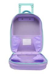 Smiggle Kids Trolley Suitcase – Purple Fairy Bunny Hardtop Travel Luggage with Wheels & Handle