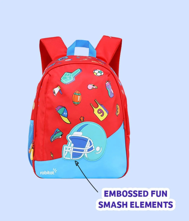 Rabitat Smash Big Kid School Bags - 14 Inches