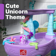 Step2 Rain Showers & Unicorns Water Table