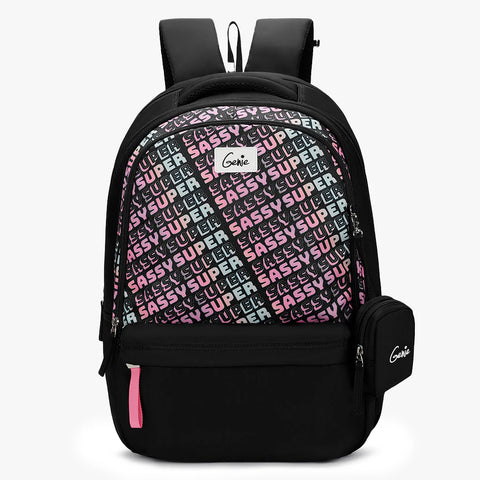 Genie Sass Laptop and Raincover Backpack - The Write Stuff