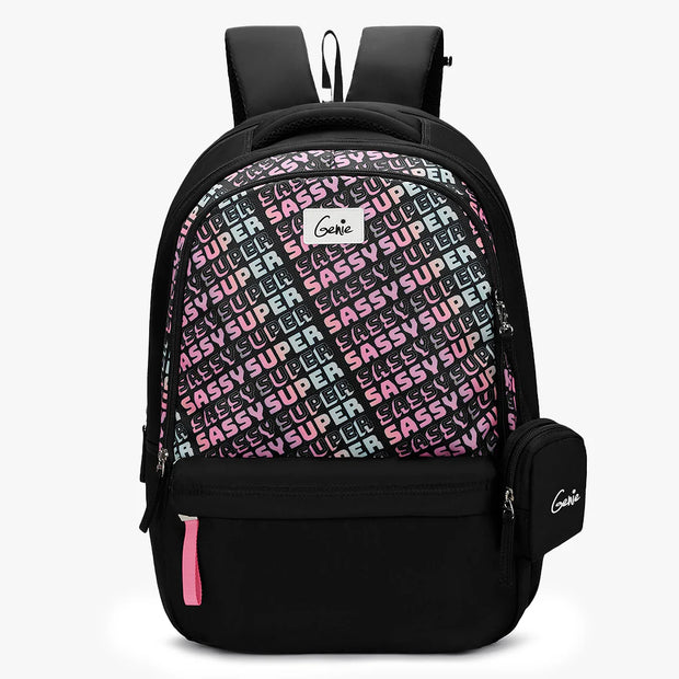 Genie Sass Laptop and Raincover Backpack - The Write Stuff