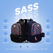 Genie Sass Laptop and Raincover Backpack - The Write Stuff