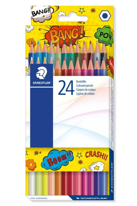 Staedtler- Bang Pencil Colour Set- 24 Count