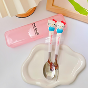 Sanrio Kuromi Fork Spoon Set