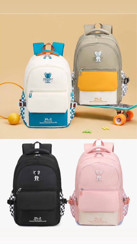 School Bag- Dual Tone