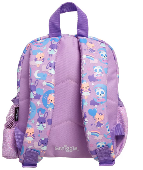 SMIGGLE Bunny Round About Teeny Tiny Backpack LILAC