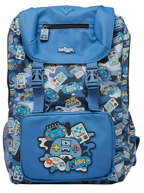 Smiggle Away Foldover Gaming Theme  Backpack