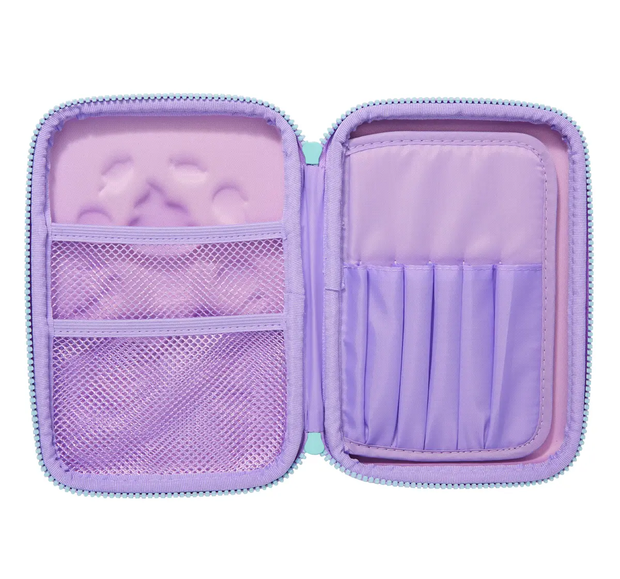 Smiggle Away Hard Top Pencil Case - Lilac