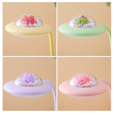 Cute Pet Space Lamp With Adjustable Neck