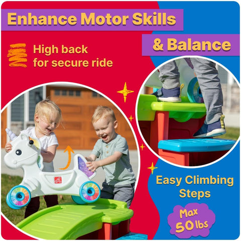 Step2 Unicorn Up & Down Roller Coaster