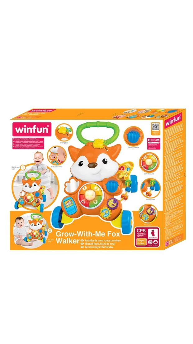 Winfun magic Grow-With-Me Fox Walker