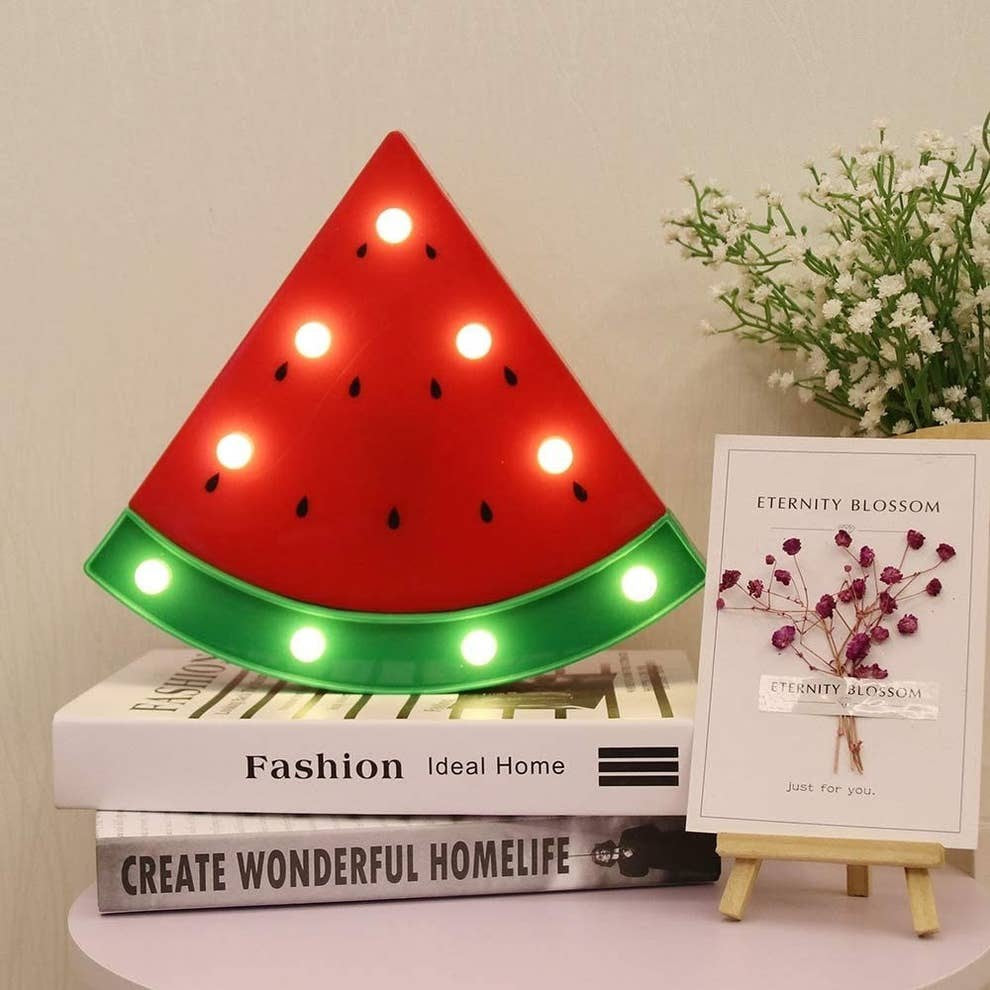 Watermelon Led Marquee Watermelon LED Lamp | The Write Stuff