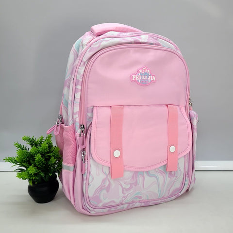 Stylish Printed School Bags With Pencil Pouch