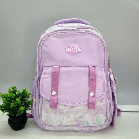 Stylish Printed School Bags With Pencil Pouch