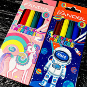 Fandel-Washable Markers Pack of 6