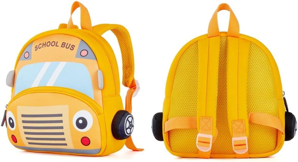Toddler Yellow School Bus Backpack – The Write Stuff